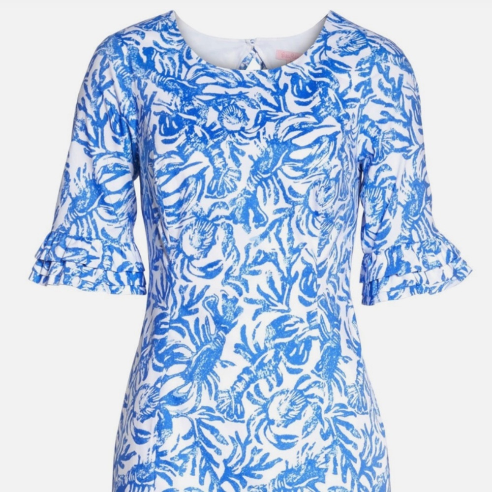 Lilly Pulitzer fiesta crab print dress size 4